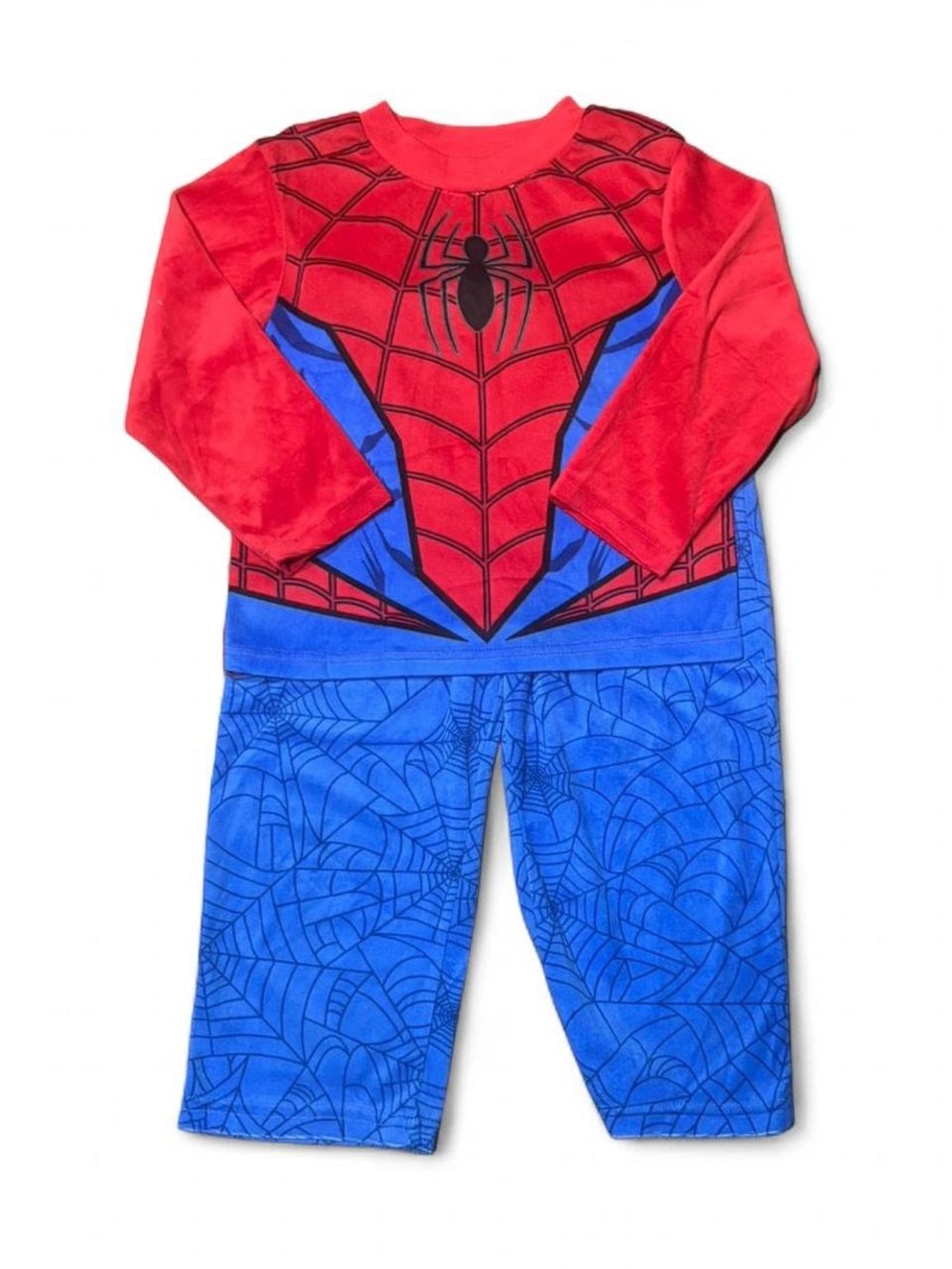 NEW Marvel Spider-Man Kids 2 Piece Pajama Set Size 4 XS Boys